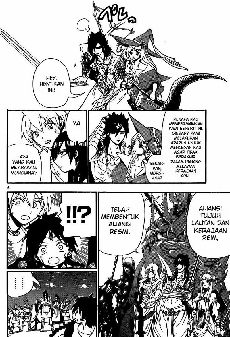 Magi – Labyrinth of Magic Chapter 198 Gambar 7